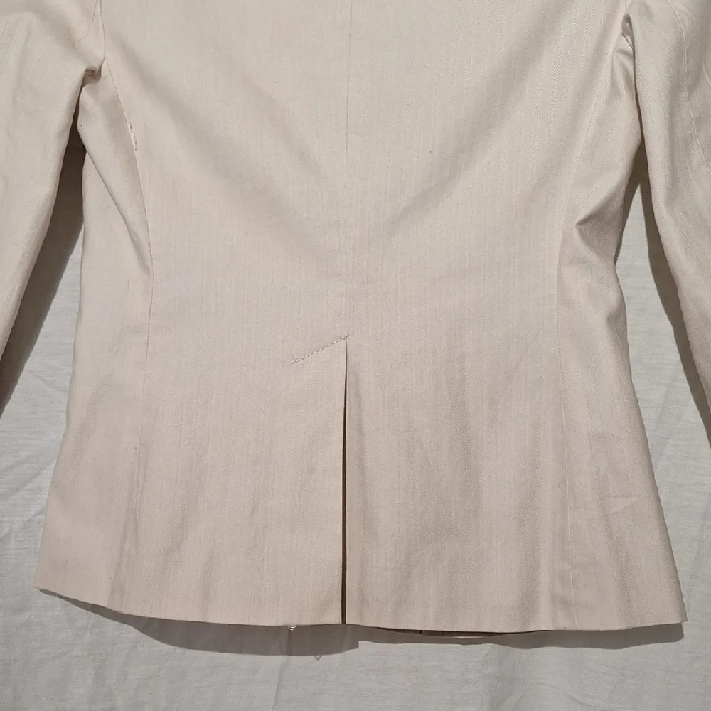 3/$20-GAP Beige Cotton Blazer, Sz 4, NWOT - Picture 10 of 15